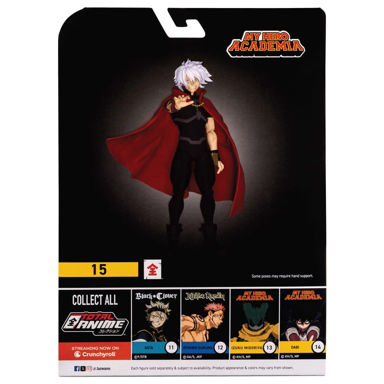 Total Anime Tomura Shigaraki - 6.5-inch Figure with Swappable