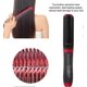 thumbnail image 4 of Chronus Hair Straightener Brush, Professional Ceramic Hair Straightener and Curling Iron 2 in 1, Electric Curling Iron Styling Tool (Red), 4 of 5
