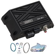 Sundown Audio SDX-90.2 Bundle: 2-Channel Weatherproof Marine Amplifier, Rockville RMWK8 8 AWG Marine Wiring Kit, 2-items