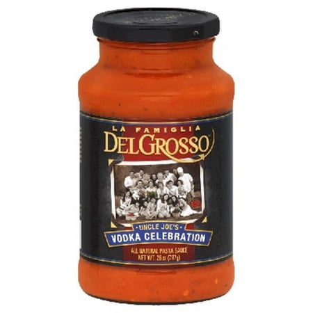 DELGROSSO, UNCLE JOE'S, NATURAL PASTA SAUCE, VODKA CELEBRATION