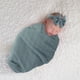 thumbnail image 3 of 1 set Baby Swaddle Blanket y Dienband Recibia Recién nacida Recibida para niñas para niños Niñas, 3 of 6