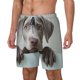 thumbnail image 1 of Balery Adorable Puppy Portrait Bañador para hombre, shorts de playa de secado rápido con entrepierna y forro de compresión-XX-Large, 1 of 6