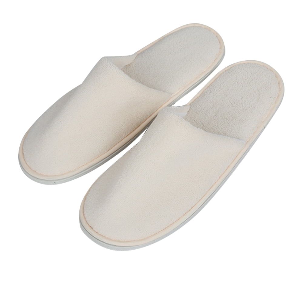 1-pair Free-size Disposable Slippers 