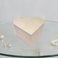 thumbnail image 5 of FVDPWYE Heart Shaped Unfinished Wood Box Craft Project Souvenirs Jewelry Trinket Box 15cmx15cmx6.8cm, 5 of 7