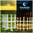 thumbnail image 3 of Decorative Garden Fence, 8 Pack Small Border Fence with Stakes, Garden Fencing for Flower Bed Lawn Landscape Outdoor, 3 of 12