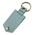 thumbnail image 2 of Porte-clés en Cuir PU Accessoire de Fermeture à Pression Circulaire Robuste Polyvalent Bleu Clair, 2 of 9