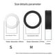 thumbnail image 4 of Silicone Protective Cover For Oura Ring Gen 4/3 Solid Color Anti-Scratch Smart Ring Protective Case Smart Wearable Accessories, 4 of 10