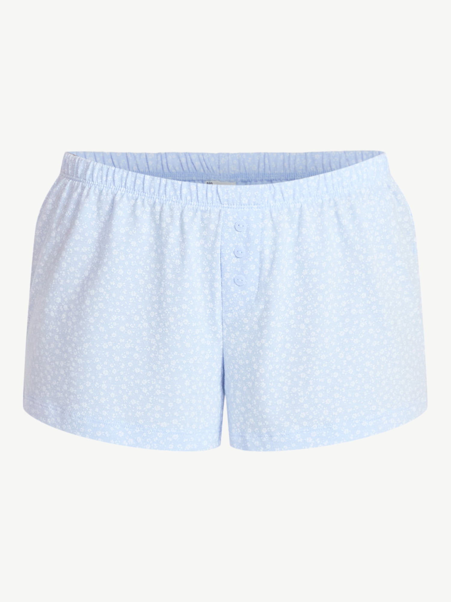 No Boundaries Cloud Core Sleepwear Shorts, Women’s XXS-3X