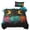 2Pcs- 135×200cm, variant on MInHoues Colorful Pumpkin Moon Star Halloween Bedding Set, 2 Pieces Duvet Cover with 1 Pillowcases Spooky Pumpkin Print Bed Linen for Halloween Indoor Bedroom Festival Decor,135x200cm