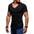 thumbnail image 2 of behype. Men's Oversize T-Shirt MT-7119 [Black, L], 2 of 3