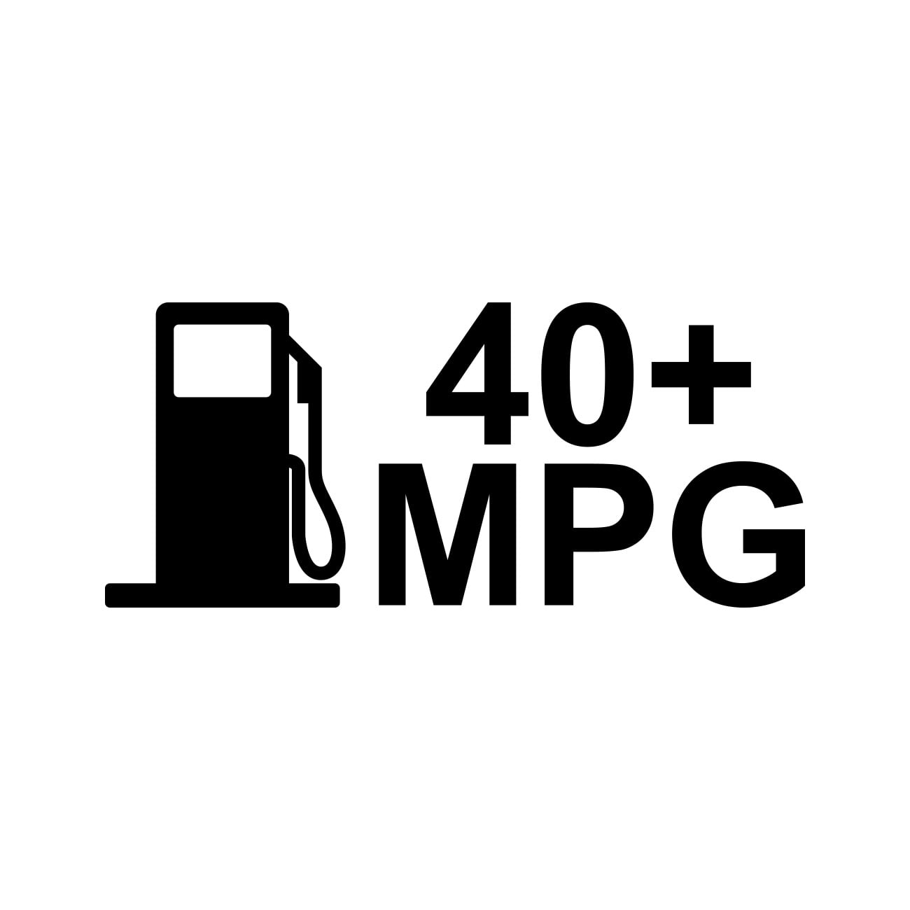 40 MPG Sticker Decal Die Cut Self Adhesive Vinyl Weatherproof 40-mpg-sticker-decal-die-cut-self-adhesive-vinyl-weatherproof