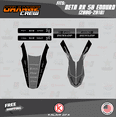 thumbnail image 2 of Kalair GFX Graphics Kit for Beta RR50 (2006-2010) Orange-crew Series, 2 of 5