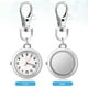 thumbnail image 5 of 2 relojes de bolsillo con llavero y colgante de hebilla, relojes de pulsera, relojes de enfermera para mujer y hombre., 5 of 8