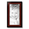 thumbnail image 2 of ArtToFrames 7x14" Matte mahogany Diploma Picture Frame, Brown Wood Poster Frame, with Regular Glass and 2 (FBPL-5108), 2 of 7