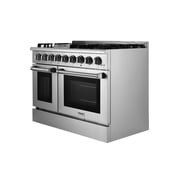 Thor Kitchen HRD4803U 48 in. Professional Stainless Steel Dual Fuel Range