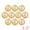 Gold, variant on Unique Bargains 10Pcs Mirror Disco Balls for Hanging Sphere Orbs Gold 1.2"x1.2"x1.2"
