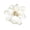 White, variant on 20 Pcs Glitter Velvet Artificial Magnolia Flowers for Christmas Tree Decoration – 6.3 inch Large Faux Blooms with Stems – Elegant for Wreaths, Garlands, Xmas & New Year Home Decor – Red