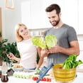 thumbnail image 6 of Electric Salad Spinner 4.2-Quart Lettuce spinner,Fruit cleaner spinner Vegetable Dryer,Fruit Washer with Bowl and Colander,Salad Dryer Mixer for Vegetables,Greens, Herbs, Berries, 6 of 9
