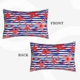 thumbnail image 4 of Bixox Sea Stars Printed Pillow Protector,Super Soft Ideal for Home,Guests,Rentals - 14"x20", 4 of 8