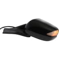 thumbnail image 4 of Side Mirror Compatible with 2010-2014 Honda Insight 1.3L I4 LDA Left Driver Side 98HP Replaces 76250TM8316ZD HO48EL-S HO48ELS HO1320252 HO48EL-S, 4 of 5
