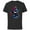 Black, variant on Marvel Spider-Man: Across the Spider-Verse Miles Glitch - Short Sleeve Cotton T-Shirt for Adults - Customized-Red