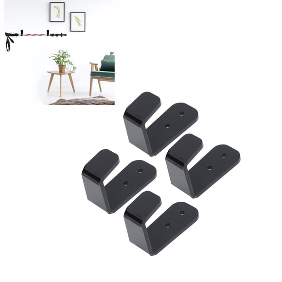 Hockey Stick Hanger, Acrylic Multifunctional Hockey Stick Rack Black for Club