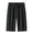 Black, variant on JoveMarine Men's Quick Dry Casual Shorts Loose Fit Breathable Summer Pants for Outdoor Sports and Daily Wear Basic Style Black L