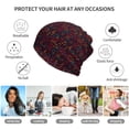 thumbnail image 5 of Disketp Music Slouchy Beanie Hip-Hop Soft Lightweight Running Beanie Adult Hats Chemo Cap for Men Women, 5 of 8