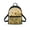 Butterfly and Sunflower Pattern, variant on Eheartsgir Skull Rose Gothic Pattern Mini Backpacks for Work Hiking, Lightweight Fashion Backpack for Women Polyester Adjustable Strap Back Packs