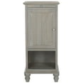 thumbnail image 3 of SAFAVIEH Jezabel One Cabinet End Table w/ Pull Out Tray, French Grey, 3 of 5