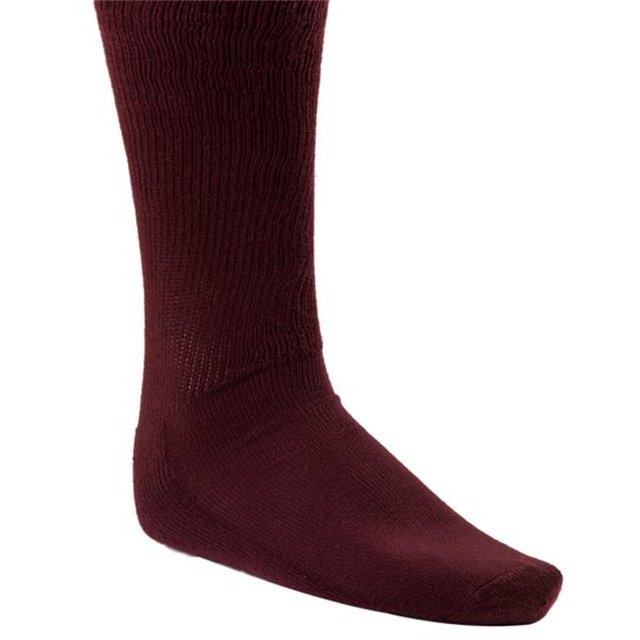 Champion Sports SK3MR Rhino All Sport Sock, Maroon - Large