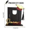 thumbnail image 2 of SUSHANG 2025 Graduation Memory Photo Frame, Engraved Wooden Keepsake Display Graduation Party Decoration - Perfect for School Yearbook Senior Pictures & Office Desk Decor, 2 of 8