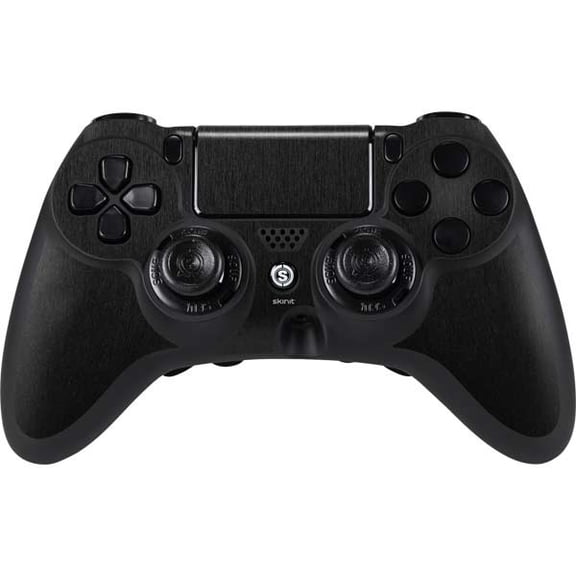 Skinit Black Brushed Steel Texture PS4/PC SCUF Impact Controller Skin
