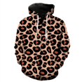 thumbnail image 5 of Sudadera con capucha y cremallera con estampado 3D de leopardo para hombre, estilo Harajuku, con estampado de piel de animal, de manga larga, estilo urbano, holgada, para primavera, 5 of 5