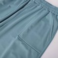 thumbnail image 4 of Summer Pants for Women 2025 Sweatpants Lined Baggy Athletic Jogger With Pockets Casual Trendy Pants Casual Beach Women High Waist Flare Womens plus Size Beach Travel Petite Pencil Light Blue XL, 4 of 7