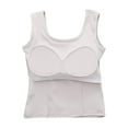 thumbnail image 5 of TKLPEHG Tank Tops for Women Crewneck Basic Tank Tops Fashion Comfy Casual Lightweight Sleeveless T Shirts Classic Solid Color Loose Blouses (Beige,Free Size), 5 of 6