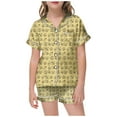thumbnail image 1 of Luvoko Tween Kid DIY Hand Painted Homewear Set Colouring Pajama Sets For And Girl Can Play With And, 1 of 5