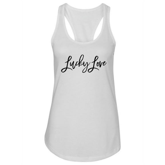Lucky Love Tank Women -Image by Shutterstock, Female Medium