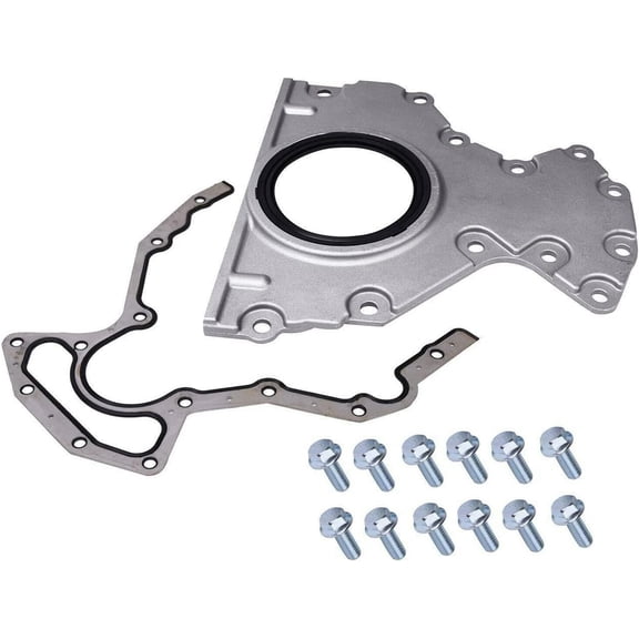 Engine Parts Rear Main Seal Cover Kit For Chevy GMC 4.8L 5.3L 6.0L 6.2L 12633579 12639250