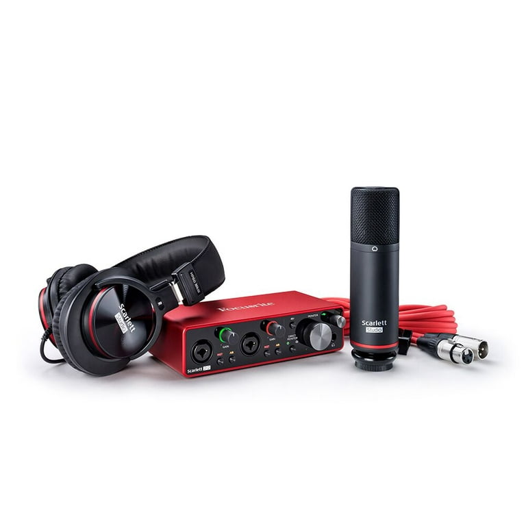 Focusrite Scarlett 2i2 studio 3rd Gen 美品 Focusrite Scarlett 2i2 Studio 4th Gen USB, Home Recording