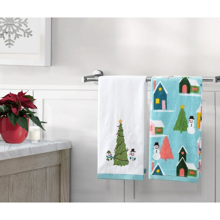 Walmart christmas bath towels hotsell