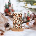 thumbnail image 5 of Orange Leopard Pattern Flameless LED Candle Set with Remote, Battery Operated Color Changing Pillar Candles, Set of 2, 5 of 7