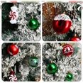 thumbnail image 3 of Adornos para árbol de Navidad, paquete de 60 adornos navideños de bolas de plástico irrompibles para el hogar, fiestas y árboles, 3 of 6