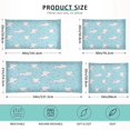 thumbnail image 3 of Cute Cartoon Kitty Cat Stars Blue Body Pillow Cover with Zipper, Soft and Cozy Fuzzy Fleece Body Pillow Case Cover 21 x 54 in, Plush Long Body Pillow Pillowcase Home Decor Gifts, 3 of 7