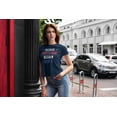 thumbnail image 4 of 4th of July Because Freedom Women's Juniors Soft T Shirt, 4 of 5