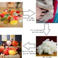 thumbnail image 5 of Almohada de juguete de felpa vacía semiacabada, cojín de concha de piel, fruta, piña, regalos de muñecas, nuevo, 5 of 5