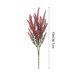 thumbnail image 3 of Plantas colgantes artificiales - Decoración de plástico exterior e interior en pack de 10 para jardines, porches, terrazas, bodas, casas de campo - 33cm (12,99in), 3 of 6