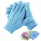thumbnail image 5 of 2 unids/par baño para pelar guante exfoliante con guantes de ducha guantes de resistencia masaje corporal esponja lavado piel hidratante, 5 of 5