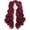 Blood Red, variant on 28 Inch/70 cm Lolita Long Curly 2 Ponytails Clip   Wig (Hot )