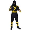 thumbnail image 4 of Leg Avenue Men's 5 Piece Ninja Costume Set With Face Mask, 4 of 5